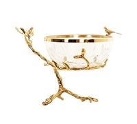 Piatto da Portata di Frutta Ciotola for frutta Home Ottone Piatto for frutta in vetro Soggiorno Cucina Tavolo da pranzo Decorazione Piatto for frutta Ciotola for snack Ciotola for caramelle Piatti di