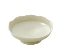 Piatto da Portata di Frutta Home Piccolo piatto da frutta Piatto da frutta in ceramica con piede alto Vassoio for antipasti adatto for caramelle e noci, frutta Piatti di Frutta