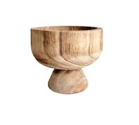 Piatto da Portata di Frutta Piatto di frutta in legno massello color legno originale Ornamenti decorativi Zen Soggiorno Snack Bacino di stoccaggio Ristorante Piatto di frutta secca Piatti di Frutta