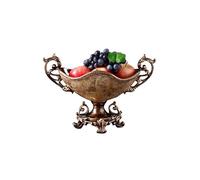 Piatto da Portata di Frutta Piatto di frutta in stile europeo, piatto di caramelle retrò for soggiorno, grande piatto di frutta secca for uso domestico, decorazione da tavolo, ornamenti, piatto di fru