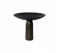 Piatto da Portata di Frutta Semplice e moderno, retrò, alto, in metallo, piatto portaoggetti, piatto da frutta, modello creativo, soggiorno, tavolino, vassoio for snack Piatti di Frutta(Size:C)