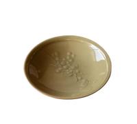 Piatto da Portata di Frutta Set da tè cinese in rilievo retrò con piatto da frutta in ceramica Kung Fu, vassoio da tè for la casa, decorazioni for la tavola Piatti di Frutta