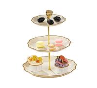 Piatto da Portata di Frutta Vassoio for frutta Piatto for frutta multipiano Alzata for dolci Piatto for snack Piatto for frutta for tè pomeridiano Vassoio for soggiorno Piatti di Frutta