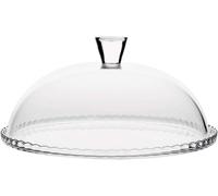 Piatto da portata dolci e torta completo di campana patisserie diametro 32 Cm