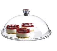 Piatto Patisserie con Cupola 32cm - Trasparente