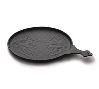 Piatto da portata rotondo Fade Mythos skin nero cm 30x22