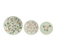 Piatto da pranzo DKD Home Decor Porcellana Tradizionale 27 x 27 x 3 cm 18 Pez