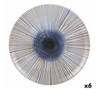 Piatto da pranzo La Mediterránea Irys Porcellana [6 Unità] [Ø 26 cm]