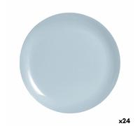 Piatto da pranzo Luminarc Diwali Paradise Azzurro Vetro 25 cm [24 Unità]