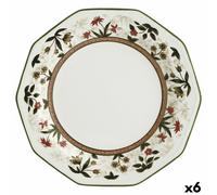 Piatto da pranzo Queen´s By Churchill Assam Floreale Ceramica servizio di pia