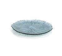 Piatto da pranzo Quid Mar De Viento Turchese Vetro Ø 32 cm [6 Unità] [Pack 6x
