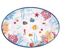 Piatto Da Servire BORA BORA Sott'acqua 50x35,5cm In Melamina Easy Life