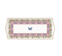 Piatto Da Servire SPRING PARADE Farfalle E Prato Fiori 34,5x14,5cm Easy Life