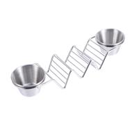 Piatto da taco con porta tortillas messicano in acciaio inossidabile da 1 pezzo