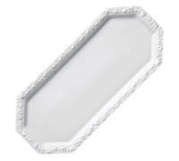 Piatto Da Torta Rosenthal Maria Bianco Rettangolare 36 X 16 Cm