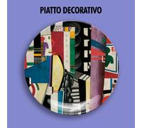 PIATTO DECORATIVO DECORATIVE PLATE Fernand Léger La città 1919 Arte Arredo city