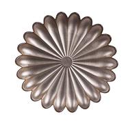 Piatto decorativo in vetro tulun oro 21 cm