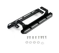 Piatto del piede per pedali laterale in metallo Compatibile con accessori per gusci per il corpo RC in 1/10 per modelli fuoristrada(Black)
