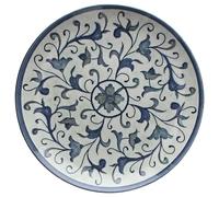 Piatto Dessert Coupe Blue 20 cm Rustical Chic Porcellana - Tognana - Ristorante