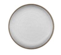 Piatto Dessert , frutta in melamina set 3 pezzi Renna Bianca Ø 22.8 cm certificato per l'uso alimentare Bianco sabbia bianco