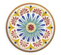 Piatto Dessert Melamina Colorato PORTO Touch-Mel ø 21,6 cm - Emporio Zani