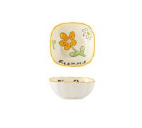 Piatto di ceramica semplice, squisito, creativo e pratico della famiglia giapponese -4 pollici piatto di sapore