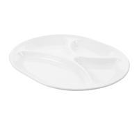Piatto di cibo piatto da cena divisa piatto da servizio a 4 compartimenti.