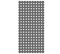 Piatto di composizione Foglio scala 200 pc in lega di alluminio potenziometro rotondo piastra a faccia 0 100 scala per rv24yn 20s rv24yn 30s wth118 2w 20s wh118 2w 20s bem kdp