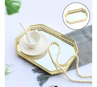 Piatto di esposizione dello spuntino del dessert del gingillo dei gioielli