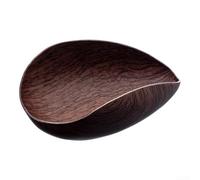 Piatto di misurazione del caffè, vassoio di visualizzazione del chicco dell'acciaio inossidabile per la pesatura di coppettazione versare sopra la scala di misurazione dell'espresso (legno)