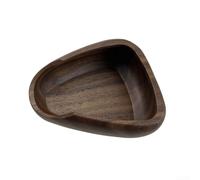 Piatto di pesatura da caffè rustico da 10 cm con base stabile (legno di | Pesatura di precisione per superficie, base stabile, ideale per preparare caffè espresso, legno naturale