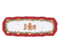 Piatto di Portata Ovale Fancy Gingerbread Omini Biscottini L.37cm EASY LIFE