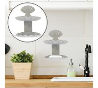 Piatto di sapone con shell Design Porta a forma di guscio barra del vaso di