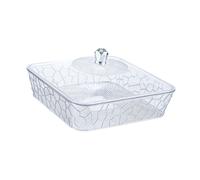 Piatto di snack quadrato decorativo per il vassoio per centrotavola da