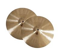 Piatto di tamburo Una Coppia Di Piatti Hi-Hat Da 15 Pollici Piatti Fatti A Mano Per Batteristi (Color : 03)