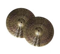 Piatto di tamburo Una Coppia Di Piatti Hi-Hat Da 15 Pollici Piatti Fatti A Mano Per Batteristi (Color : 06)