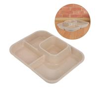 Piatto Dieta Per La Cena Dei Bambini Vassoi Stoccaggio Degli Alimenti