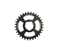Piatto direct mount burgtec thick thin gxp boost con offset di 3 mm per sram a 3 viti nero