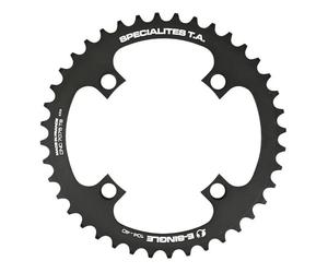 Piatto disco Specialità T.A. D.104 Bosch /Brose/Yamaha - Giant - Shimano E-steps Ta E-single Noir