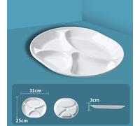 Piatto Diviso Per Cibo Da Cena 3/4/7 Eco-Friendly Per La Cucina Nuovo