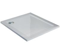 Piatto Doccia 100x100 cm in Acrilico Fosterberg Floret 2 Bianco Lucido