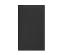 PIATTO DOCCIA 180x80 cm NERO Line SLIM In Resina e Polvere Di Marmo Con Griglia Laterale IN MARMORESINA - FRASCIO