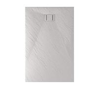 Piatto Doccia 70x110x2,6 CM Rettangolare Bianco Effetto Pietra mod. Blend