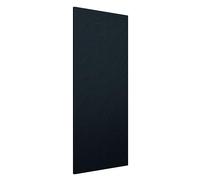 Piatto Doccia 70x150 cm Nero Effetto Pietra Rettangolare in SMC Riducibile Samos