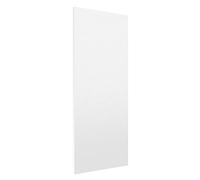 Piatto Doccia 70x170 cm Bianco Effetto Pietra Rettangolare in SMC Riducibile Samos