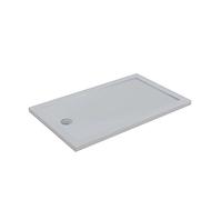 Piatto Doccia 80x170 Rettangolare Acrilico Bianco Lucido Ultraslim Altezza 4cm Piletta Inclusa