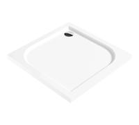 Piatto doccia acrilico quadrato Idrostile Cubico 80x80 cm bianco Bianco