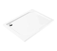 Piatto doccia acrilico rettangolare Idrostile 100x80 cm bianco Bianco