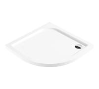 Piatto doccia acrilico semicircolare Idrostile Cubico 90x90 cm bianco Bianco