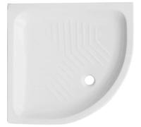 Piatto doccia angolare in ceramica 90x90x12cm